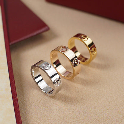 [Luna Brilliance]LOVE RING 5.5MM NO DIAMOND