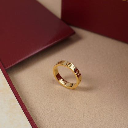 [Luna Brilliance]LOVE RING 3.6 MM NO DIAMOND