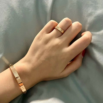 [Luna Brilliance]LOVE RING 3.6 MM NO DIAMOND