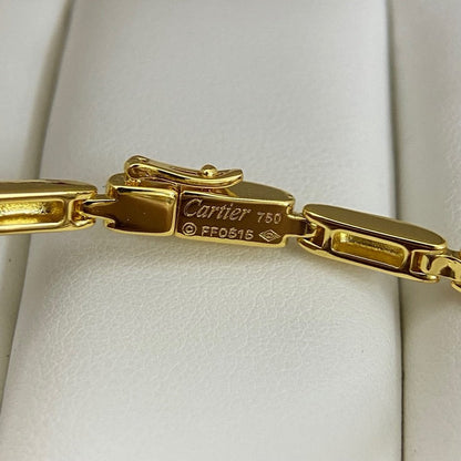 [Luna Brilliance]PANTHERE HALF DIAMOND ON CHAIN BRACELET