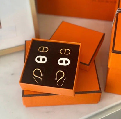 [Luna Brilliance]HM O'MAILLON GOLD EARRINGS