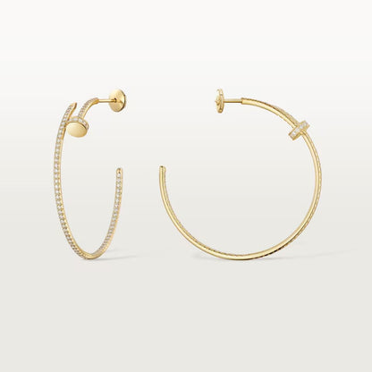 [Luna Brilliance]JUSTE FULL DIAMOND LARGE EARRINGS