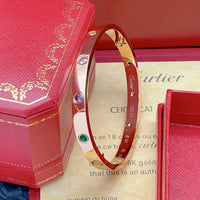 [Luna Brilliance]2026 RAINBOW LOVE BRACELET 6.1MM  10 DIAMONDS