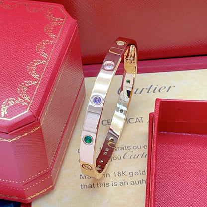 [Luna Brilliance]2026 RAINBOW LOVE BRACELET 6.1MM  10 DIAMONDS