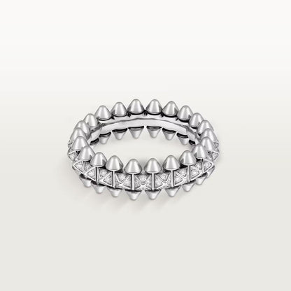 [Luna Brilliance]CLASH 6.4MM SMALL FULL DIAMOND RING