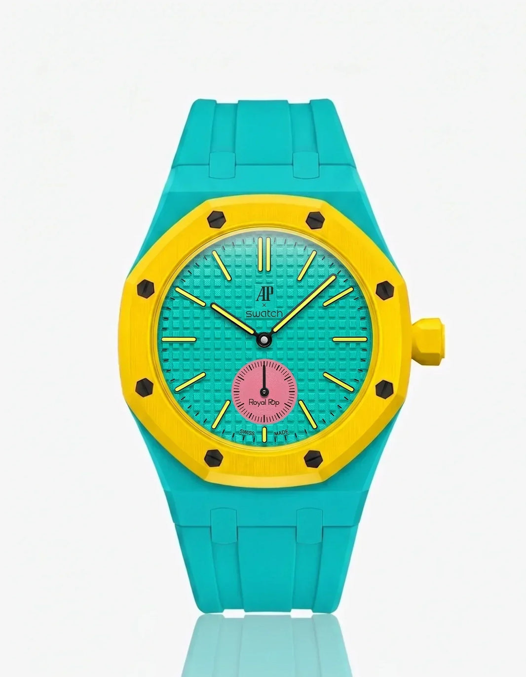 Silicone Strap & Case  Royal Pop Otg Roz(Customize  Colors)