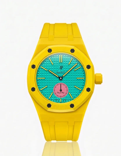 Silicone Strap & Case  Royal Pop Otg Roz(Customize  Colors)