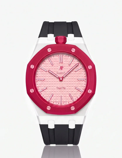 Silicone Strap &  Case  Royal Pop Otto Rosso(Customize  Colors)