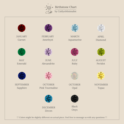 Vintage Multiple Birthstone Ring