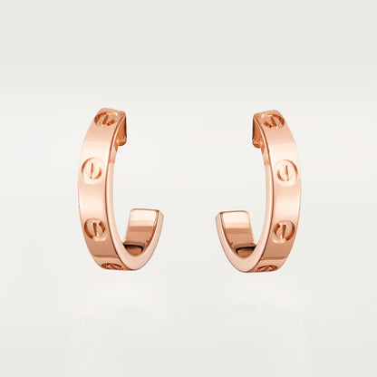[Luna Brilliance]LOVE EARRINGS 2.65 MM NO DIAMOND SMALL