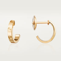 [Luna Brilliance]LOVE EARRINGS 2.65 MM NO DIAMOND SMALL