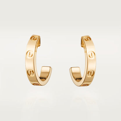 [Luna Brilliance]LOVE EARRINGS 2.65 MM NO DIAMOND SMALL