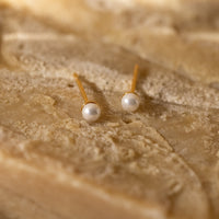Dainty Pearl Studs