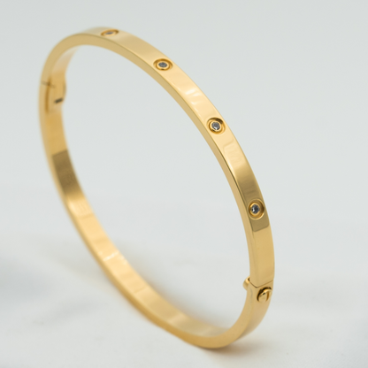 [Luna Brilliance]LOVE BRACELET 3.65MM 10 DIAMONDS