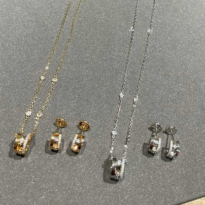 [Luna Brilliance]CHAIN MOVE ROMANE PEDAND NECKLACE