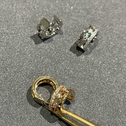 [Luna Brilliance]MOVE ROMANE EARRINGS DIAMOND