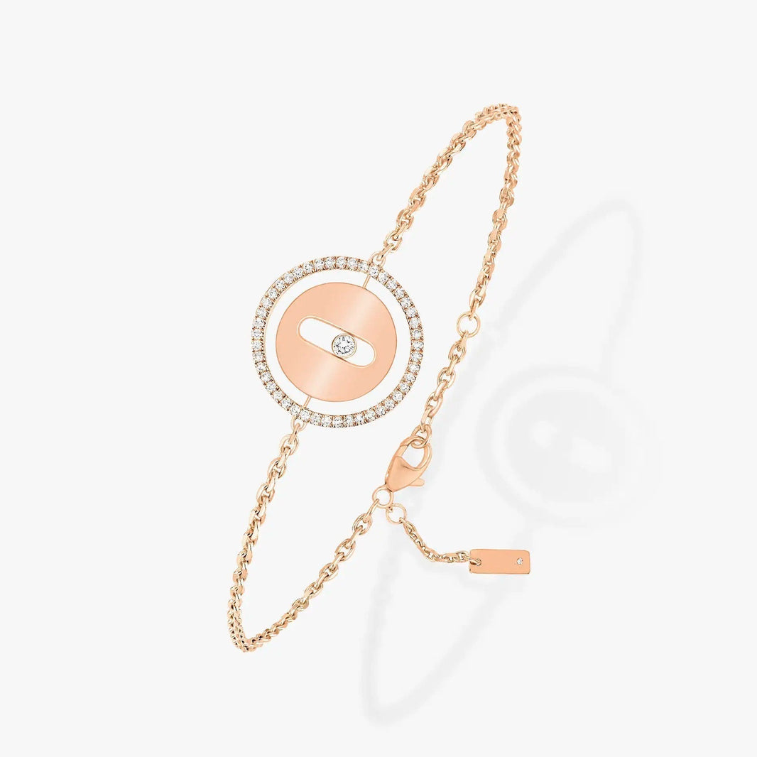 [Luna Brilliance]LUCKY MOVE PAVED DIAMOND BRACELET