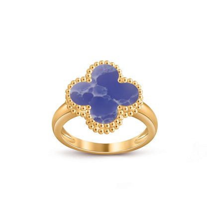 [Luna Brilliance]CLOVER RING GOLD COLLECTION