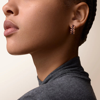 [Luna Brilliance]CLASH 7.9MM AGATE CHALCEDONY EARRINGS