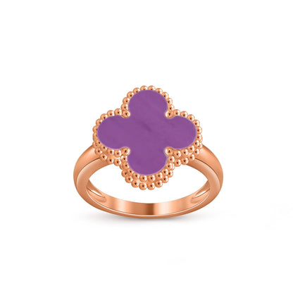 [LUXE]CLOVER RING ROSE GOLD COLLECTION