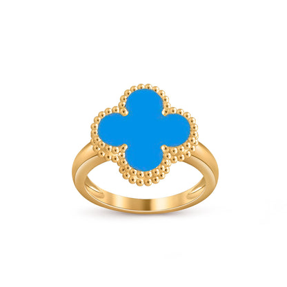 [Luna Brilliance]CLOVER RING GOLD COLLECTION