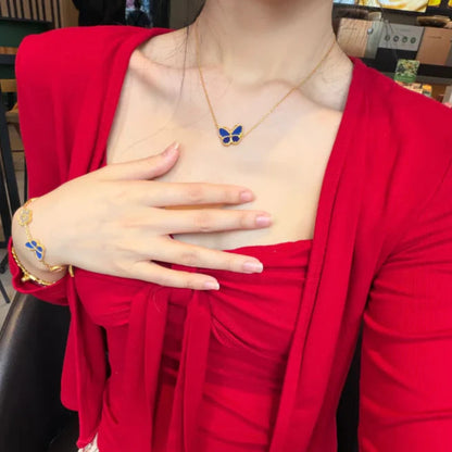 [Luna Brilliance] 2026 NEW LUCKY BUTTERFLY 1 MOTIFS NECKLACE