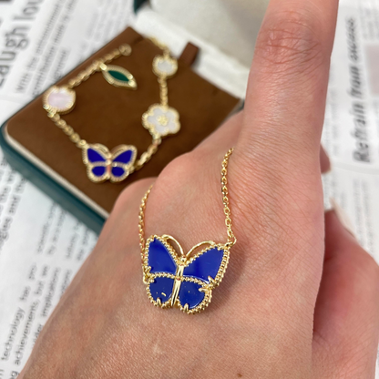 [Luna Brilliance] 2026 NEW LUCKY BUTTERFLY 1 MOTIFS NECKLACE