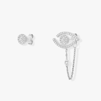 [Luna Brilliance]Lucky Eye Diamond Earrings