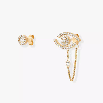 [Luna Brilliance]Lucky Eye Diamond Earrings