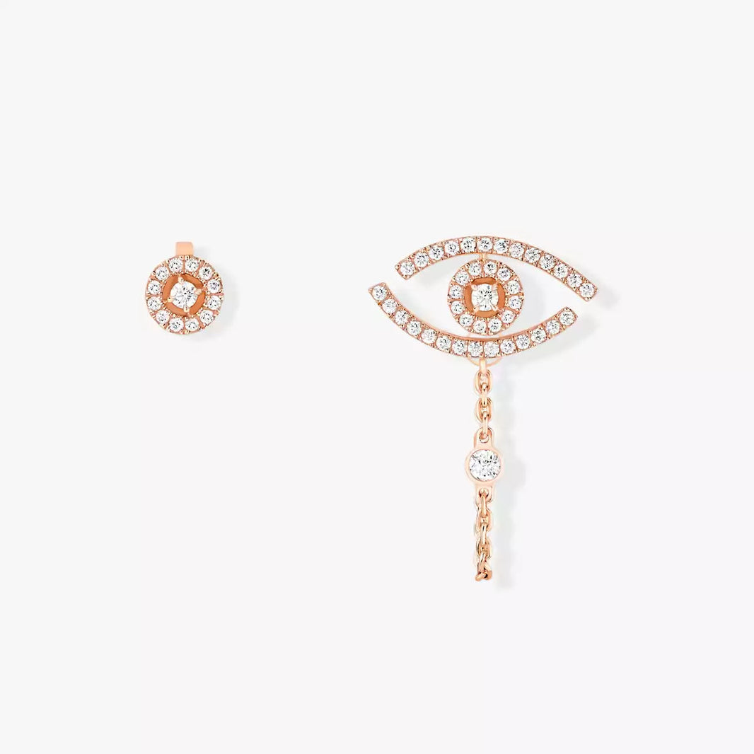 [Luna Brilliance]Lucky Eye Diamond Earrings