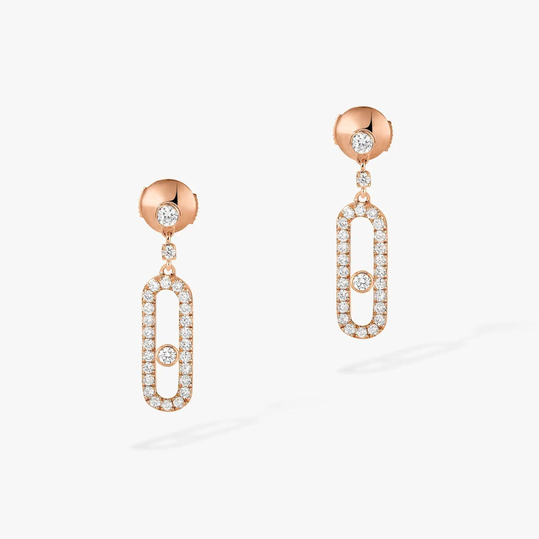 [Luna Brilliance]DORMEUSES MOVE UNO DIAMOND EARRINGS