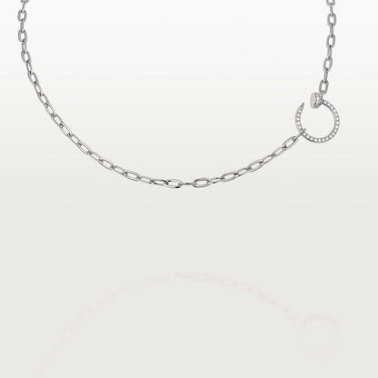 [Luna Brilliance]JUSTE NECKLACE FULL DIAMONDS
