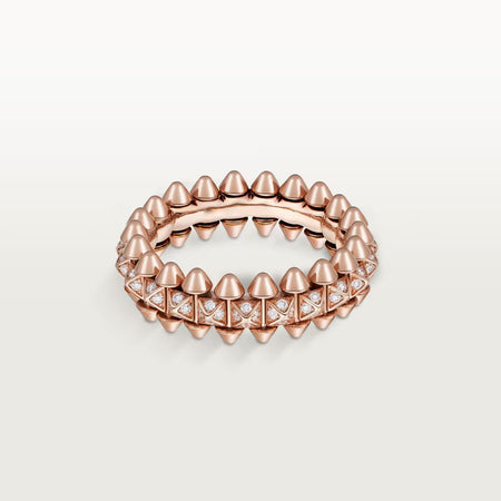 [Luna Brilliance]CLASH 6.4MM SMALL FULL DIAMOND RING