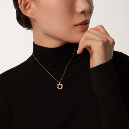 [Luna Brilliance]TRINITY SMALL NECKLACE