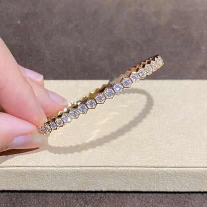[Luna Brilliance]BEE LOVE GOLD BRACELET FULL DIAMOND