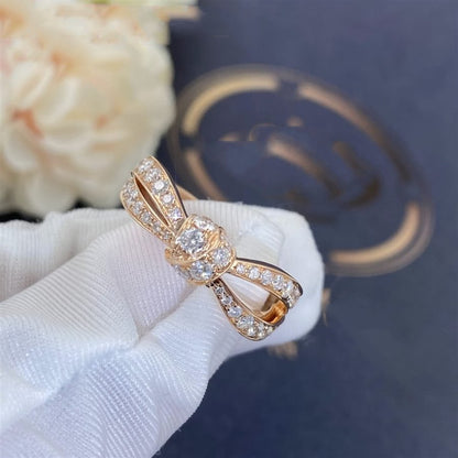 [Luna Brilliance]LIENS PINK GOLD DIAMOND RING