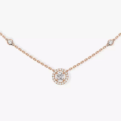 [Luna Brilliance]Diamond Necklace 0,20ct Brilliant Shape Joy