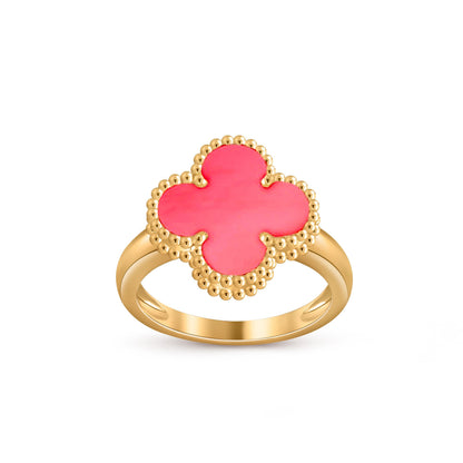 [Luna Brilliance]CLOVER RING GOLD COLLECTION