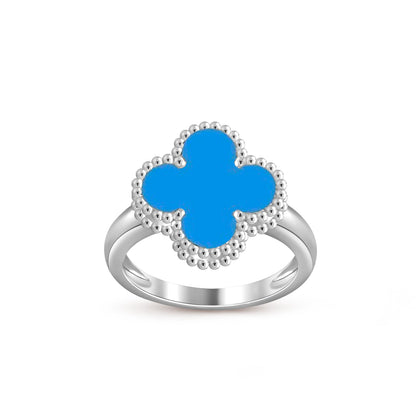 [Luna Brilliance]CLOVER SILVER RING COLLECTION