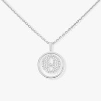 [Luna Brilliance]LUCKY MOVER PM PAVED NECKLACE