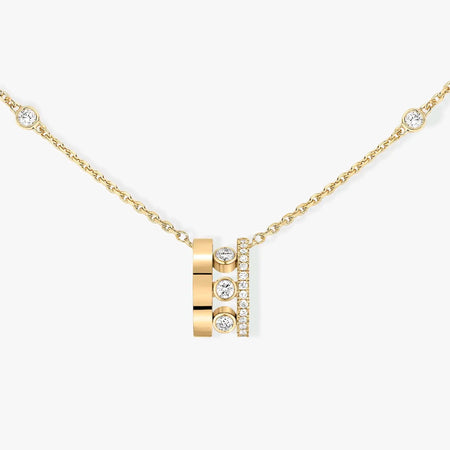 [Luna Brilliance]CHAIN MOVE ROMANE PEDAND NECKLACE