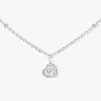 [LORA]JOY HEART DIAMOND NECKLACE