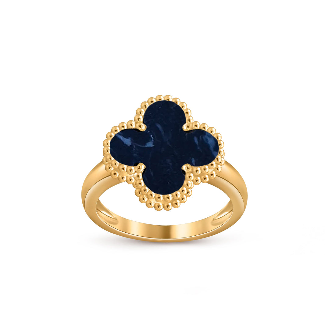 [Luna Brilliance]CLOVER RING GOLD COLLECTION