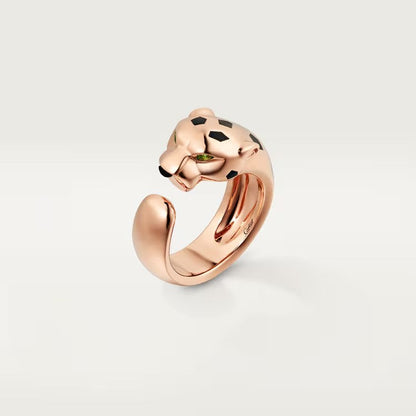 [Luna Brilliance]PANTHERE SPOTTED MEDIUM RING