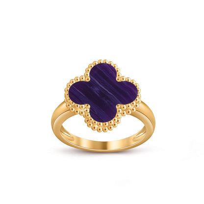 [Luna Brilliance]CLOVER RING GOLD COLLECTION