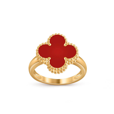 [Luna Brilliance]CLOVER RING GOLD COLLECTION
