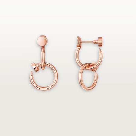 [Luna Brilliance]JUSTE NO DIAMOND DOUBLE EARRINGS