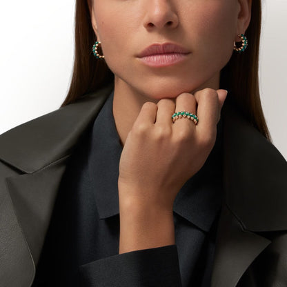 [Luna Brilliance]CLASH 7.9MM AGATE CHALCEDONY RING