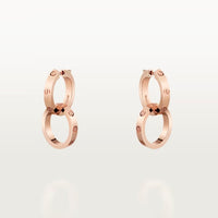 [Luna Brilliance]LOVE 3.3MM DANGLE EARRINGS