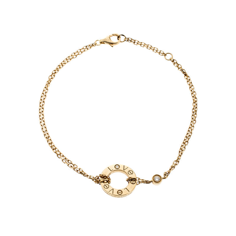 [Luna Brilliance]LOVE BRACELET 2 DIAMOND